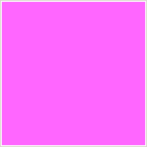 FF66FF Hex Color Image (DEEP PINK, FUCHSIA, FUSCHIA, HOT PINK, MAGENTA, PINK FLAMINGO)