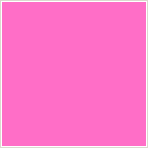 FF6EC7 Hex Color Image (DEEP PINK, FUCHSIA, FUSCHIA, HOT PINK, MAGENTA)