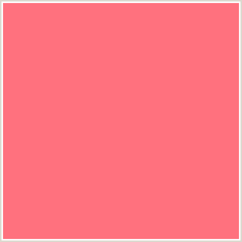 FF717E Hex Color Image (BRINK PINK, RED, SALMON)