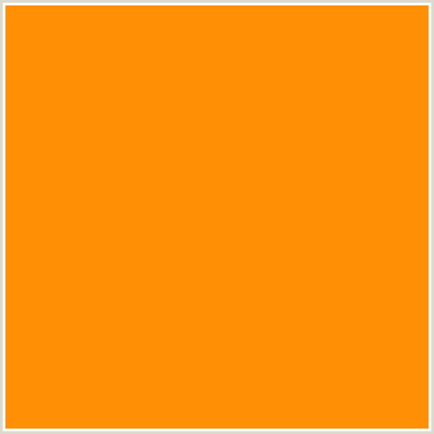 FF8F05 Hex Color Image (ORANGE, PIZAZZ)