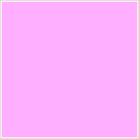 FFAFFF Hex Color Image (DEEP PINK, FUCHSIA, FUSCHIA, HOT PINK, LAVENDER ROSE, MAGENTA)