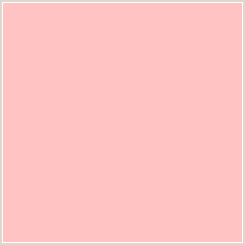 FFC3C4 Hex Color Image (LIGHT RED, PINK, RED, YOUR PINK)