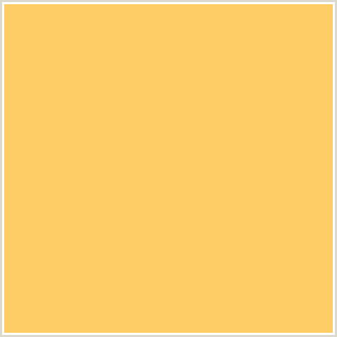 FFCD66 Hex Color Image (GOLDEN TAINOI, YELLOW ORANGE)