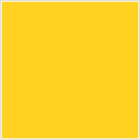 FFD120 Hex Color Image (CANDLELIGHT, ORANGE YELLOW)