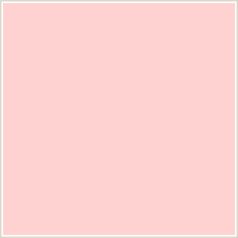 FFD2D2 Hex Color Image (COSMOS, LIGHT RED, PINK, RED)