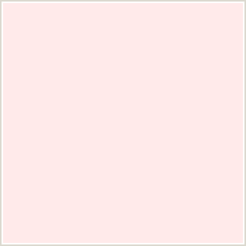FFEAEA Hex Color Image (FAIR PINK, LIGHT RED, PINK, RED)