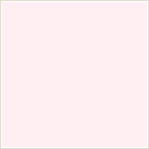 FFEFF2 Hex Color Image (LAVENDER BLUSH, LIGHT RED, PINK, RED)