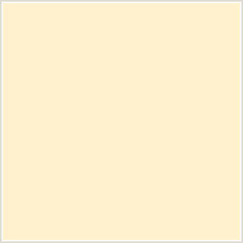 FFF2CC Hex Color Image (BARLEY WHITE, ORANGE YELLOW)