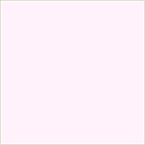 FFF2FA Hex Color Image (DEEP PINK, FUCHSIA, FUSCHIA, HOT PINK, MAGENTA, TUTU)