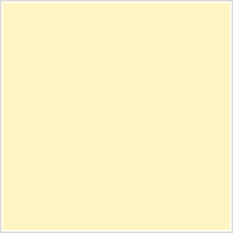 FFF5C3 Hex Color Image (EGG WHITE, YELLOW)