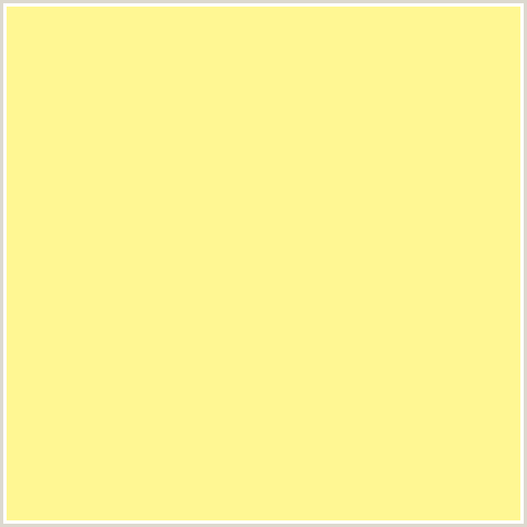 FFF793 Hex Color Image (KHAKI, WITCH HAZE, YELLOW)