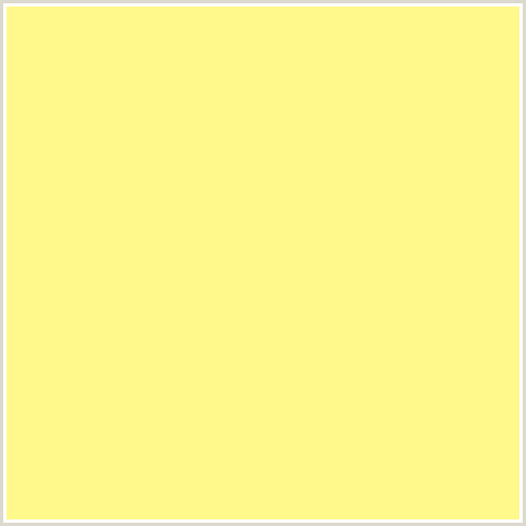 FFF98C Hex Color Image (DOLLY, KHAKI, YELLOW)