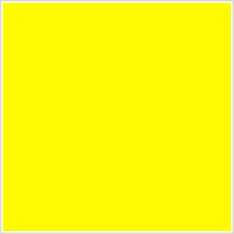 FFFA02 Hex Color Image (LEMON, YELLOW)